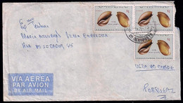 1975 - Luanda Airport - Angola Airmail To Vila Do Conde Portugal. - Lettres & Documents