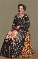 SUISSE,HELVETIA,SWISS,SWITZERLAND,SVIZZERA,SCHWEIZ,FEMME DE GLARIS,GLARUS,ROBE DE LUXE,COIFFE - Altri & Non Classificati