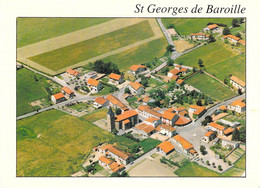 42 - Saint Georges De Baroille - Vue Aérienne Du Village - Other Municipalities