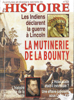 Dossiers Secrets De L'Histoire N° 52 - Mutinerie Bounty - Indiens Et Lincoln - Histoire Franche-Comté - Holocauste - History