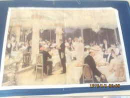 SET TABLE PUBLICITAIRE  EN PAPIER    GERVEX 1906 DINER A ARMENONVILLE - Company Logo Napkins