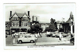 ANGLETERRE The Market Place And Parish Church ENFIELD Plan Peu Courant - Middlesex