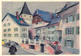 Waldenburg  Künstlerkarte Fritz Krumenacher - Waldenburg