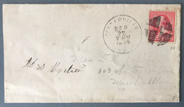 USA N°71 Sur Enveloppe De Centreville 1896 - (B2361) - Brieven En Documenten