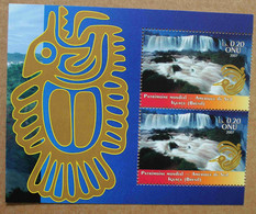 Ge07-02 : Nations-Unies (Genève) / Patrimoine Mondial - Les Chutes D'Iguaçu Au Brésil - Unused Stamps