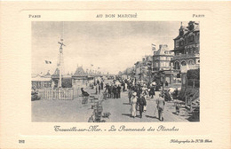 14-TROUVILLE-SUR-MER- LA PROMENADE DES PLACHES - Trouville