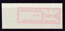 CHINA CHINE CINA HONGKONG POSTAGE PAID 0.10YUAN - Altri & Non Classificati