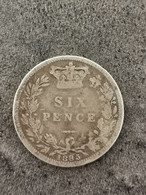6 PENCE 1885 ARGENT GRANDE BRETAGNE / ANGLETERRE GREAT BRITAIN ENGLAND SILVER - Other & Unclassified