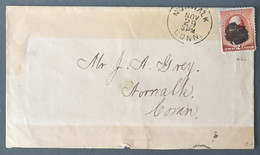 USA N°60 Sur Enveloppe De NORWALK CONN. - (B2510) - Lettres & Documents