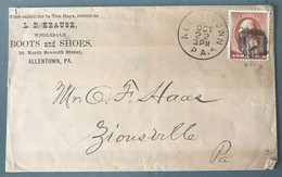 USA N°60 Sur Enveloppe De ALLENTOWN, PA. - (B2515) - Lettres & Documents