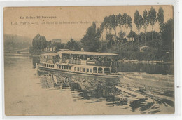92 Bateau Entre Meudon Et Sèvres ,les Bords De La Seine Pittoresque - Meudon