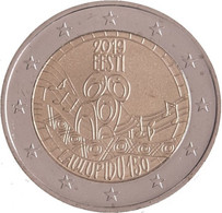 2 € Commemorativi Estonia 2019 - “150º Anniv. Festival Canzone Estone” - Estonia