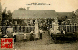 St Nicolas Du Pélem * Devanture Atelier Constructions & Réparations Mécaniques PENHOAT Mécanicien , Machines Agricoles - Saint-Nicolas-du-Pélem