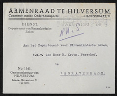 Hilversum: WHN Loterij 1942 - Uw Kans 1 Op 3 - Poststempels/ Marcofilie