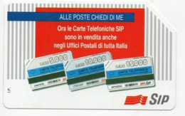 SCHEDA TELEFONICA - PHONE CARD - ITALIA - TELECOM - SIP - Pubbliche Tematiche