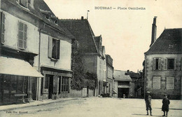 Boussac * La Place Gambetta * Commerces Magasins - Boussac