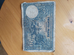20 Francs Congo Belge - Republiek Congo (Congo-Brazzaville)