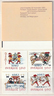 SUEDE - Noël 1983 - Carnet Avec 4 Timbres N° Mi 1258-1261 - MNH - Other & Unclassified