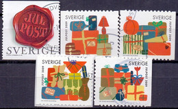 ZWEDEN 2009 Kerstzegels GB-USED - Usados