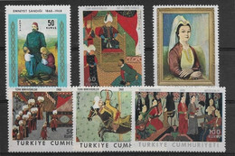 Thème Peinture, Tableaux, Peintres - Turquie - Timbres Neufs ** Sans Charnière - TB - Sonstige & Ohne Zuordnung