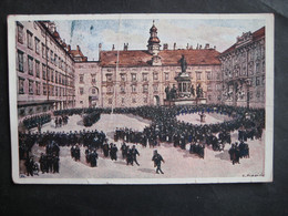 K2  Wien Burgplatz Mit Wachablöse1910 - Ringstrasse