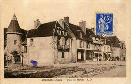 Boussac * La Place Du Marché * Commerce Magasin Félix Potin - Boussac