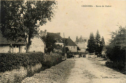 Chéniers * La Route De Guéret - Other & Unclassified