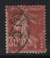 Perforation WC15 - Woehl Et Cie - 30c Semeuse - Indice 6 - Autres & Non Classés