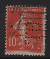 Perforation GL 82 - Galeries Lafayette - 10c Type Semeuse - Indice 3 - Autres & Non Classés