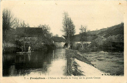 Fresselines * écluse Du Moulin Du Veroy , Sur La Grande Creuse * Pont * Passeur ? - Otros & Sin Clasificación