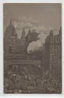 Angleterre England London Ludgate Hill Train Isle Of Man Office 1905 Ed Silverette Raphael Tuck Et Sons 1552 - Sonstige & Ohne Zuordnung