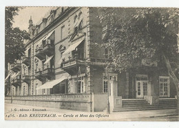 Allemagne Germany Bad Kreuznach Cercle Et Mess Des Officiers 1925 - Bad Kreuznach