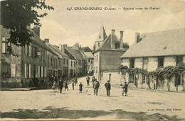 Grand Bourg * Arrivée Route De Guéret * Hôtel * Villageois - Other & Unclassified