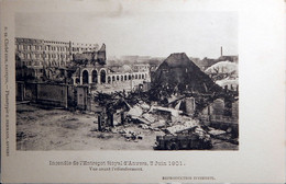 Incendie De L' Entrepôt Royal D' Anvers, 5 Juin 1901 (Hermans N° 22) Vue Avant L' Effondrement - Antwerpen