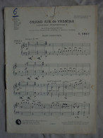 Ancien - Partition Grand Air De Yasmina G. Smet 4 Instruments Années 1900 - S-U