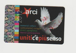 Tessera Arci 2012 - Tarjetas De Membresía