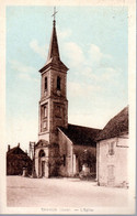 TAVAUX  -  L' Eglise  - Joli Tampon Au Dos - Tavaux