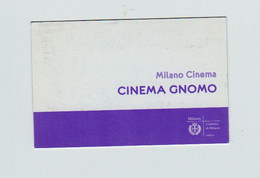 Tessera Milano Cinema Gnomo 2010 - Lidmaatschapskaarten