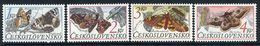 CZECHOSLOVAKIA 1987 Nature Protection: Butterflies Set MNH / **.  Michel 2902-05 - Unused Stamps