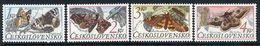 CZECHOSLOVAKIA 1987 Nature Protection: Butterflies Set MNH / **.  Michel 2902-05 - Nuevos