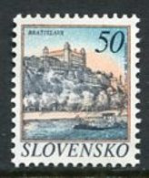 SLOVAKIA 1993 Definitive: Towns 50 Sk MNH / **.  Michel 186 - Ungebraucht