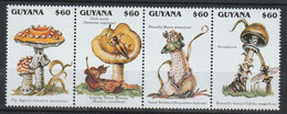 GUYANA - N°4101/4 ** (1996) Champignons - Guyane (1966-...)