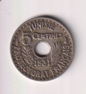 5 Centimes Tunisie 1931 Petit Module - Tunesien