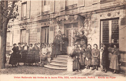 PARIS-75005- LOT DE 7 CARTES POSTALES - UNION NATIONALE DES  AMIES DE LA JEUNE FILLE 328 RUE ST-JACQUES - District 05