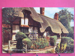 Visuel Très Peu Courant - Angleterre - Stratford Upon Avon - Anne Hathaway's Cottage - Shottery - R/verso - Stratford Upon Avon