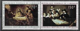 1970 CAMEROUN PA 169-70  ** Tableaux, Rembrandt - Camerún (1960-...)
