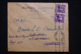 MONACO - Enveloppe Commerciale Pour Monte Carlo Et Redirigé Vers Paris En 1934  - L 96197 - Briefe U. Dokumente