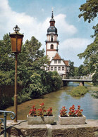 1 AK Germany / Hessen * Erbach Im Odenwald - Das Rathaus Und Die Evangelische Stadtkirche * - Erbach