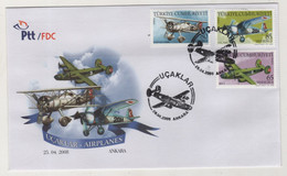 TURKEY,TURKEI,TURQUIE,AIRPLANES 2008,  FDC - Covers & Documents