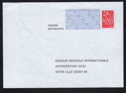 France PAP Prêt à Poster Réponse Postréponse Type Lamouche 155 X 110  Mission Médicale Internationale - Listos Para Enviar: Respuesta/Lamouche